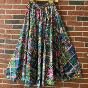 Colorful maxi skirt